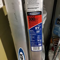 Werner professional ladder 21’