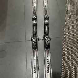 Volkl Supersport ALLStar skis 168cm w/ Marker iPT 12.0 adjustable ski bindings