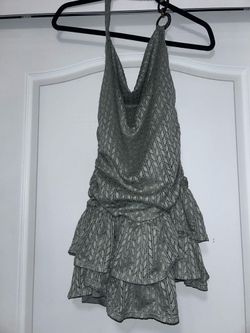 Sage green dress