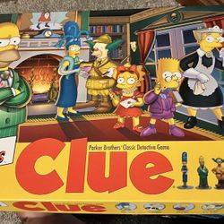 The Simpson’s Clue Board Game