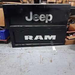Jeep And Ram Sign