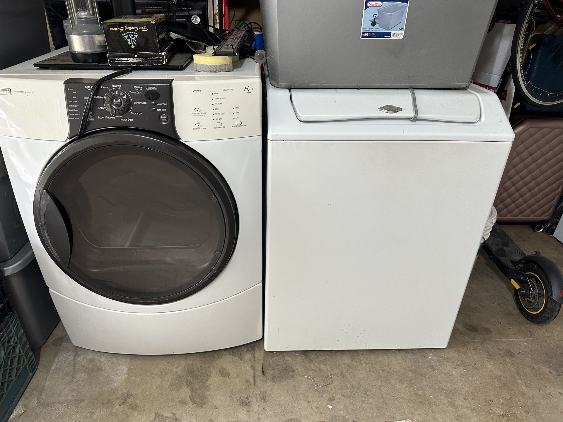 Washer And Dryer