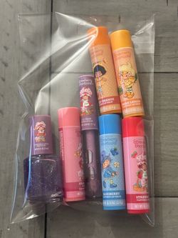 Strawberry Shortcake Lip Balm & Nail Polish Set