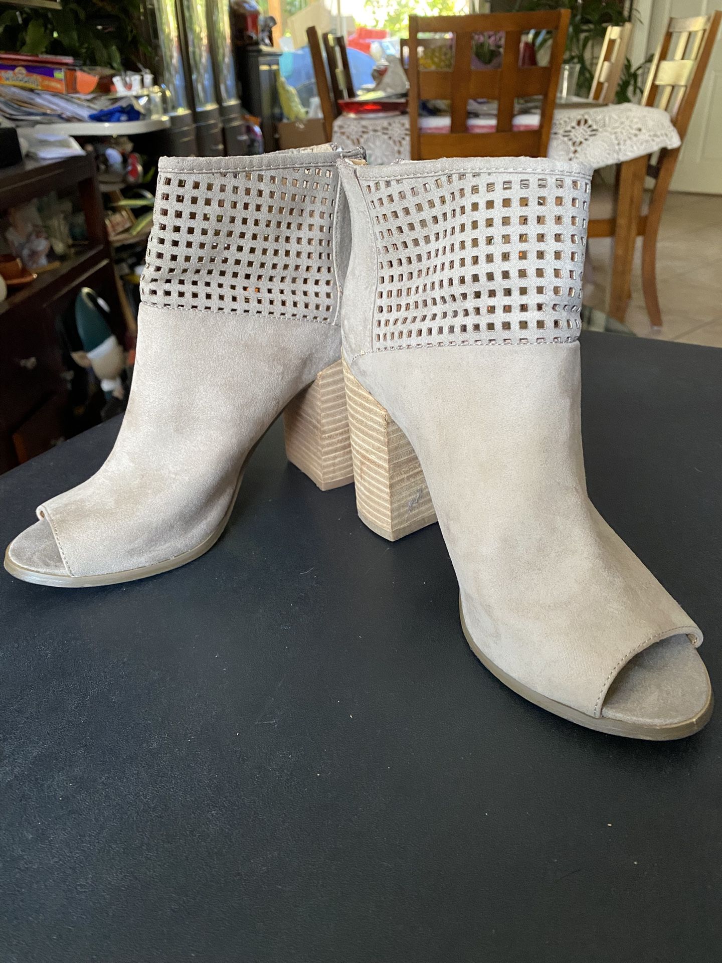 Brown Suede  High Heel Ankle Boot Woman’s 