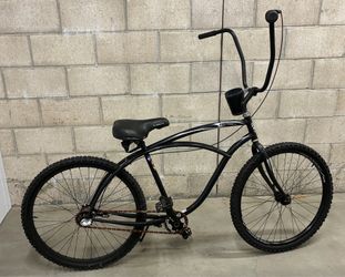 Phat Cycles Beach Cruiser 3-Speed - Black
