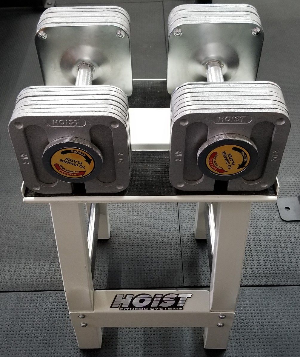 Hoist Adjustable Dumbbells with Stand for Sale in Las Vegas NV OfferUp