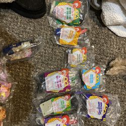 New In Plastic McDonald’s Toy’s Inspector Gadget- All 8 - Winnie The Pooh- Cabbage Patch- 5 Of Them And I Have Barbie Toys From McDonald’s 