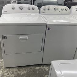 Used Whirlpool Washer And Dryer Set. 1 Year Warranty 