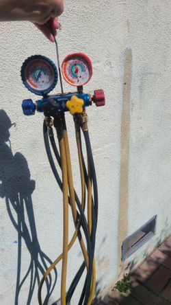 HVAC/R manifold gauge set