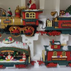 The Holiday Express Animated Train Set