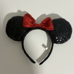 Disney Parks Minnie Mouse Sequin Ears 