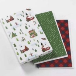 Wintery Scene Gift Boxes Lot of (27) 3 p