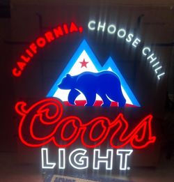 Coors Light California Opti Neon
