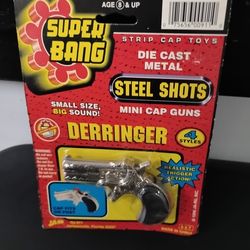 Vintage Derringer Cap Gun New in Box by Ja-Ru