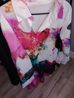 Long summer shirt dress