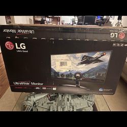 LG 29” UM60 Ultra Wide Monitor In Box