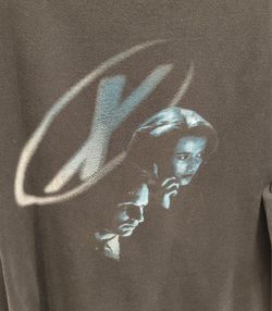 Vintage The X Files TV Show Promo Size 2XL Shirt