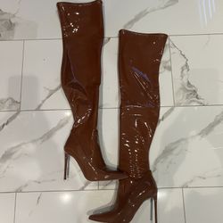 Steve Madden Over The Knew Heel Boots