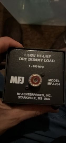 Ham radio equipment mfj 264 dry dummy load