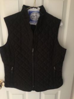Black Eddie Bauer Vest size medium