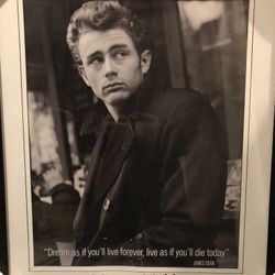 James Dean Framed