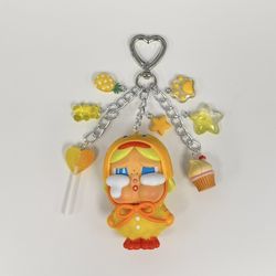 Authentic Popmart crybaby custom keychain