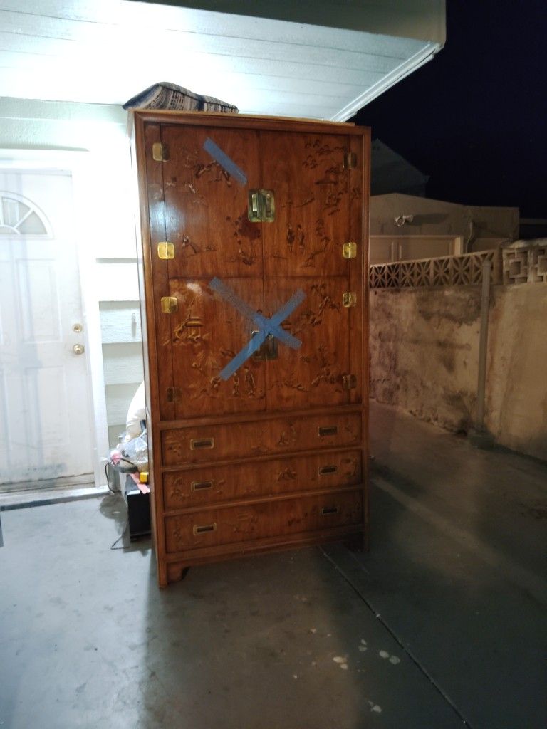 1970's Drexel Heritage Armoire 
