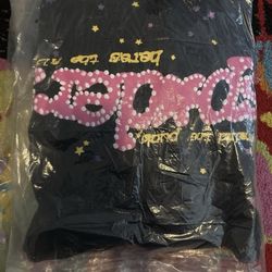 Sp5der black hoodie v2