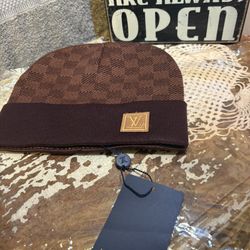 Brown LV Hat