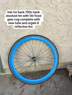 stocked fixie wheel complete
