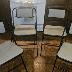 4 Samsonite chairs! Great condition