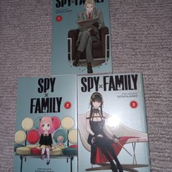 Spy Family Manga Books 1-3 -Turlock 