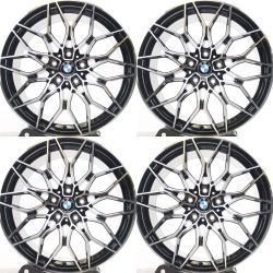 19" Staggered BMW 2-3-4-5-Series Wheels Rims Set of 4 19x8.5 19x9.5 5x120 1000M