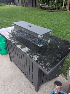 Outdoor Fire Pit Table (Propane)
