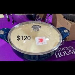 Princess House 5-QT. ROUND CASSEROLE