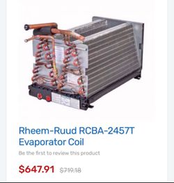 Rheem-Ruud RCBA-2457T Evaporator Coil