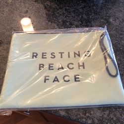 Large Travel Make-Up Bag Plus Sun Block For Face New In Box