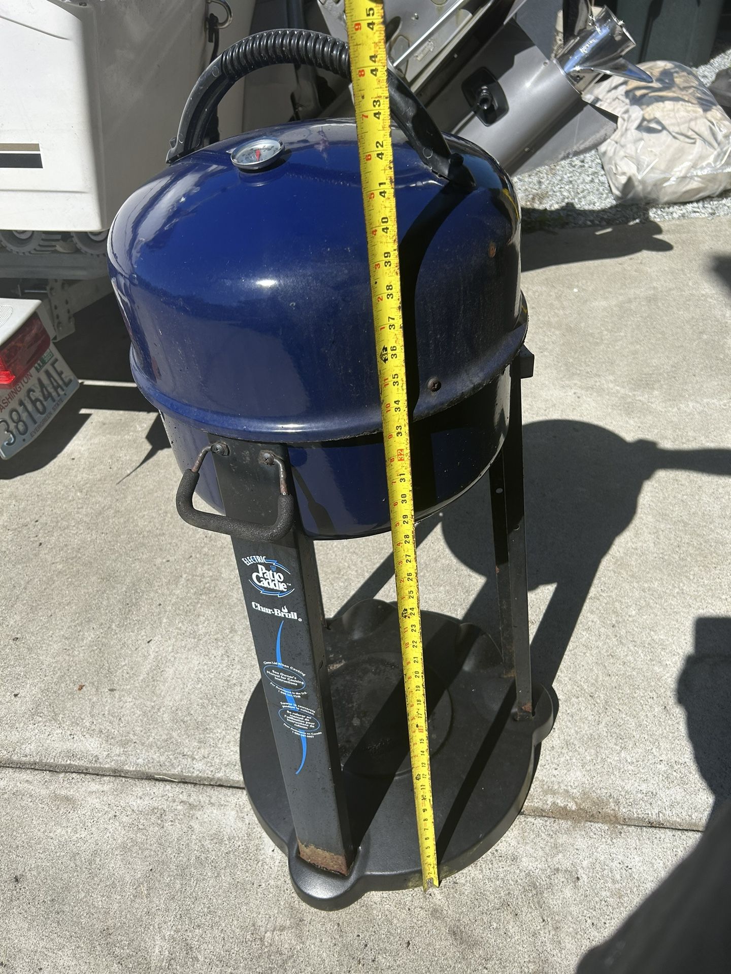 Char broil patio caddie gas grill hot sale