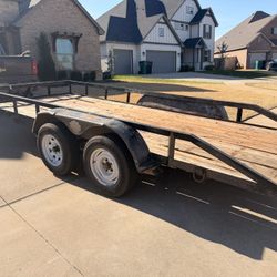 16ft Flatbed Utility Trailer