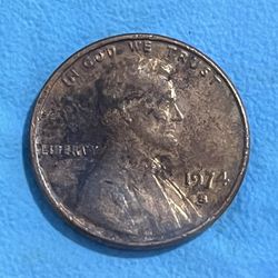 The Obverse 1974 S Penny Strike S - Rare Liberty And In God We Trust   $250,000.00