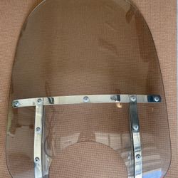 For Yamaha V Star (contact info removed) 7/8'' 1'' Handlebar Clear Windshield Windscreen
