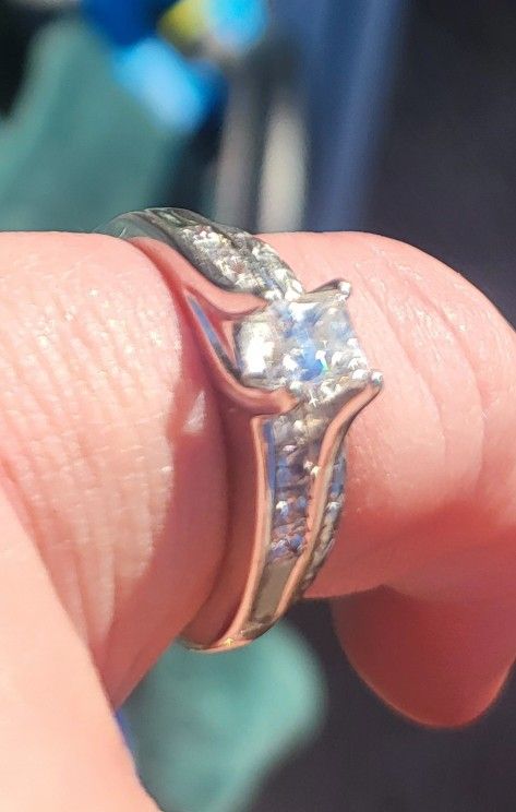 14k WG 3/4 Carat Diamond Ring