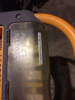 Ry80030 pressure washer new arrivals