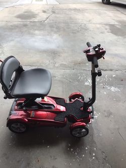 Scooter handicap foldable