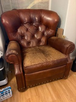 Ethan Allen Leather recliner