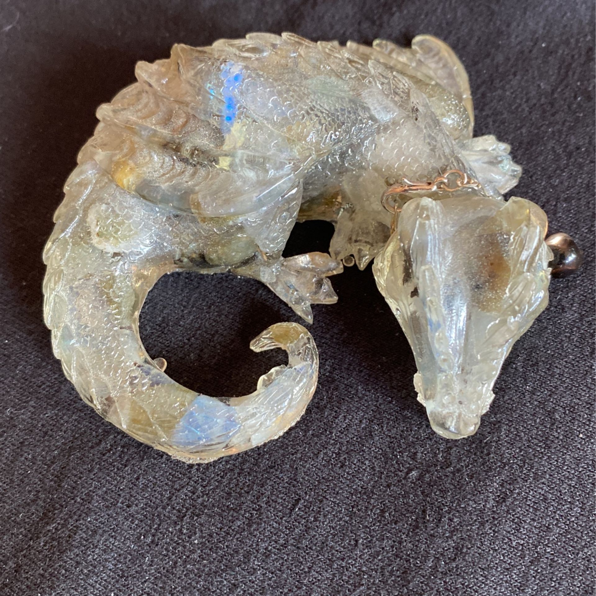 labradorite Crystal dragon 