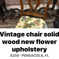 Vintage Chair $250