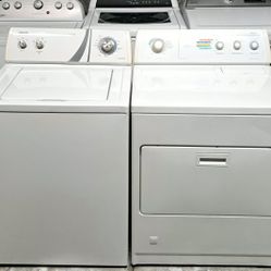 WASHER And Gas Dryer//Lavadora Y Secadora Heavy Duty,,60 DAYS WARRANTY,,"FREE DELIVERY LOCAL GRATIS."