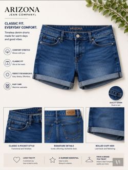 Womens Denim Shorts