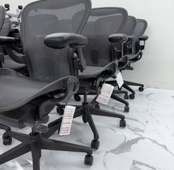 PREMIUM ERGONOMIC OFFICE CHAIRS! Steelcase Think V2 Starting At $350 & Herman Miller Remastered Aeron Starting At $750